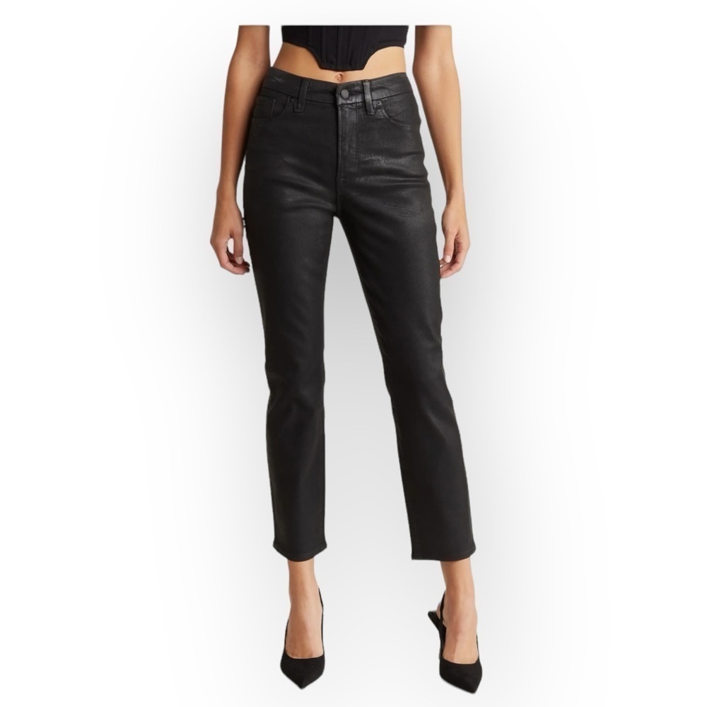 Good American Good Legs Coated Jeans